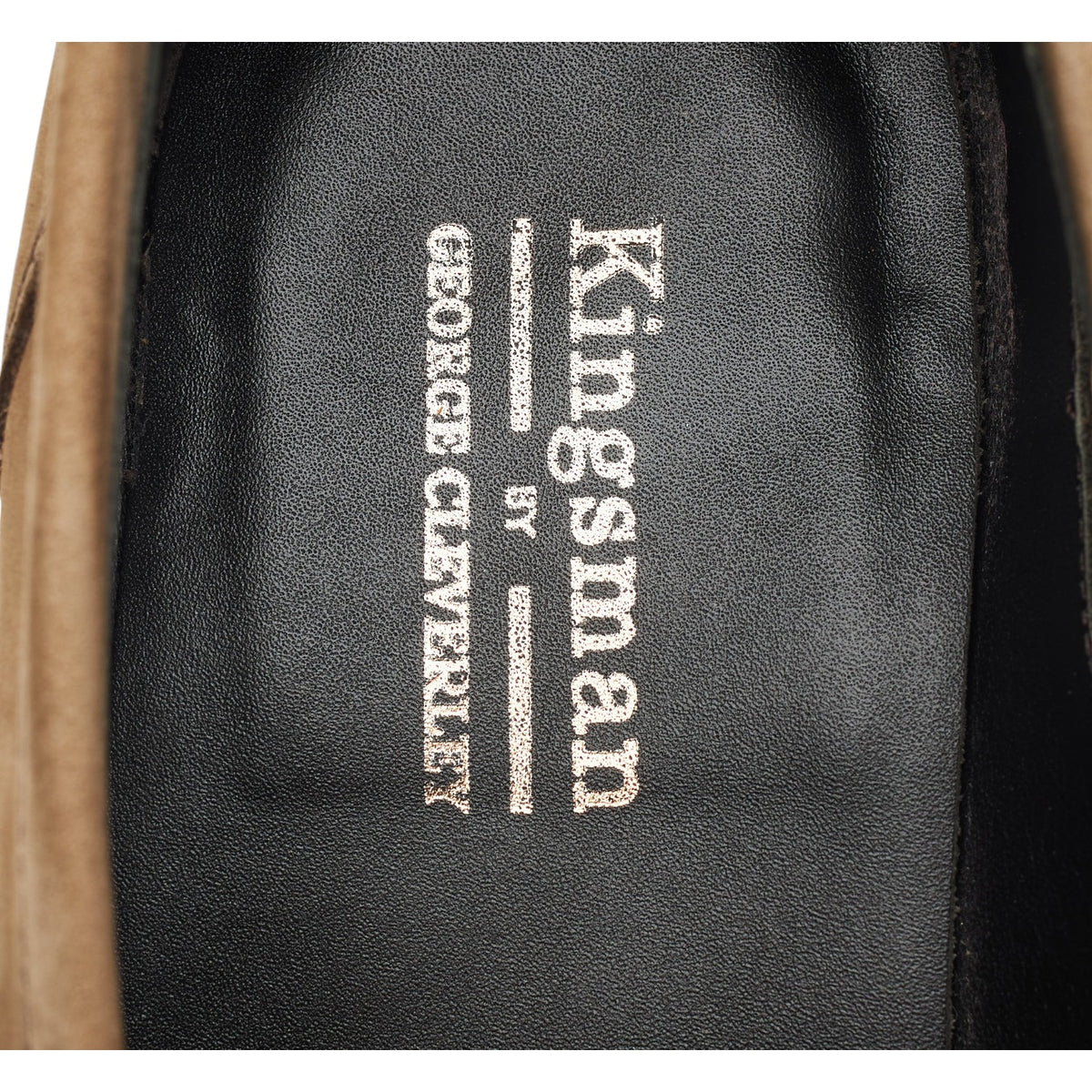Kingsman 'Newport II' Stone Nubuck Loafers UK 11 E