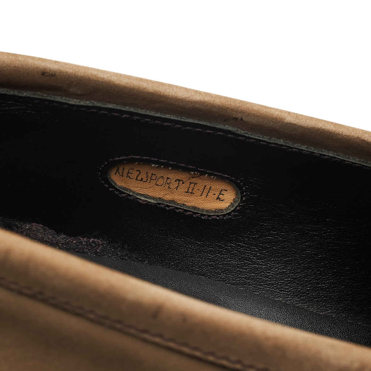 Kingsman 'Newport II' Stone Nubuck Loafers UK 11 E