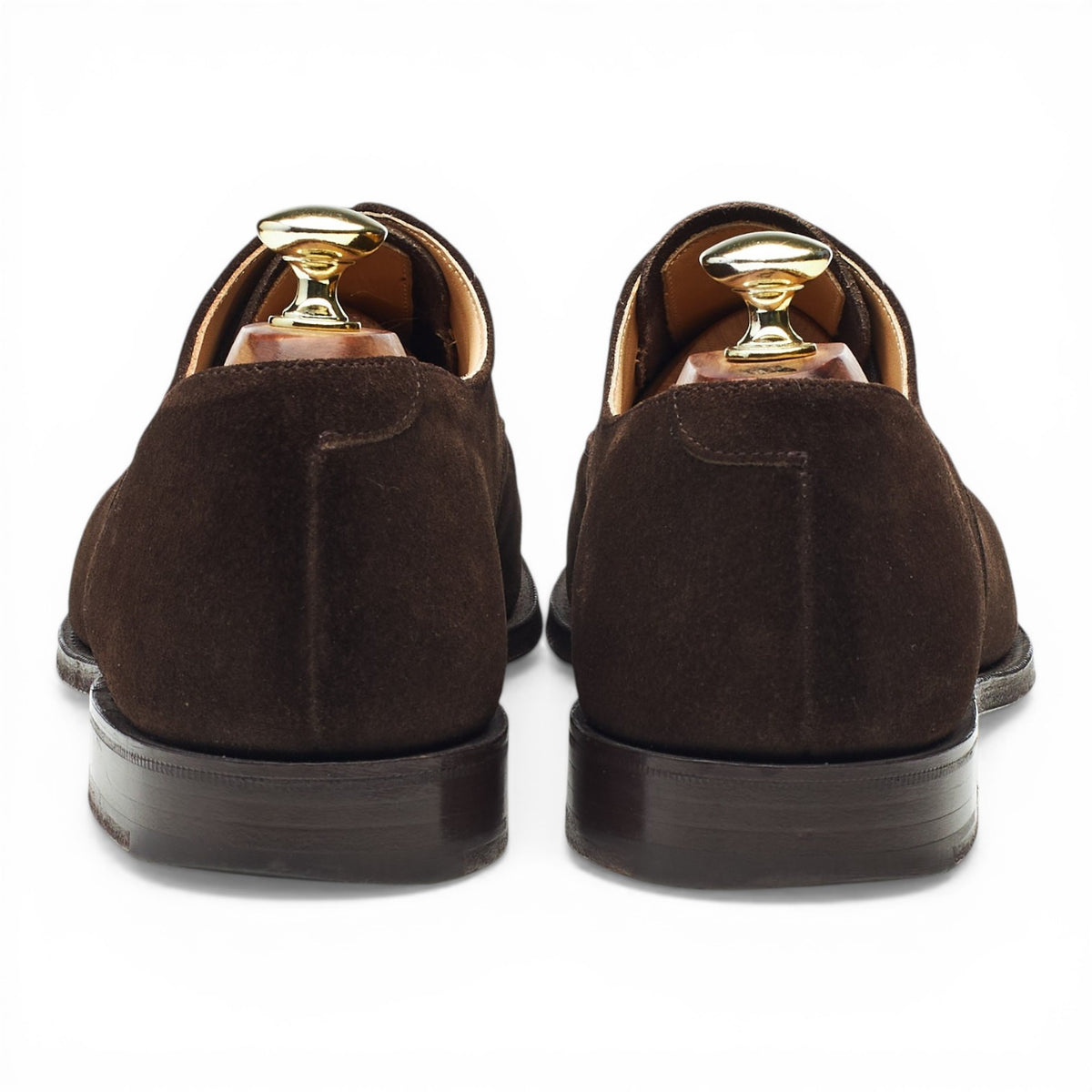 'Dubai' Dark Brown Suede Oxford UK 7 G