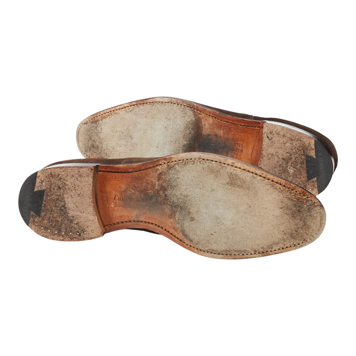 'Dubai' Dark Brown Suede Oxford UK 7 G