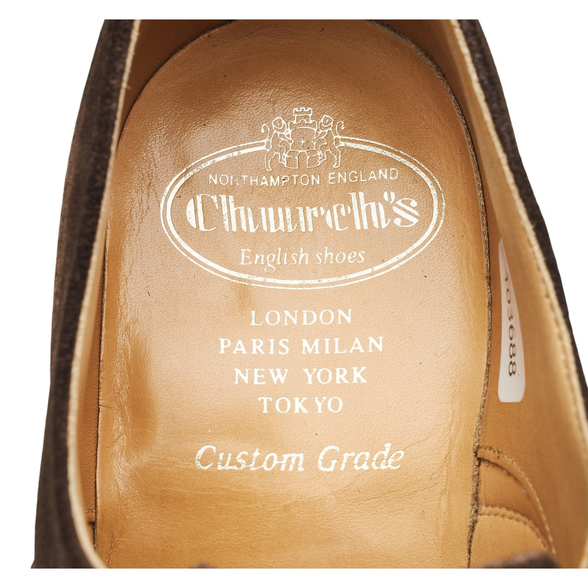 'Dubai' Dark Brown Suede Oxford UK 7 G