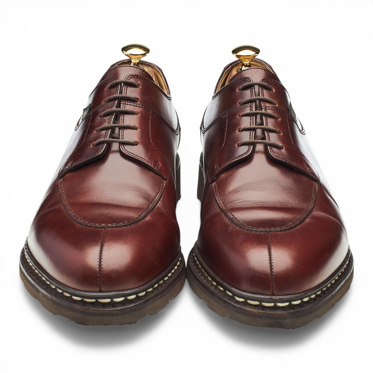 'Avignon' Brown Leather Split Toe Derby UK 11