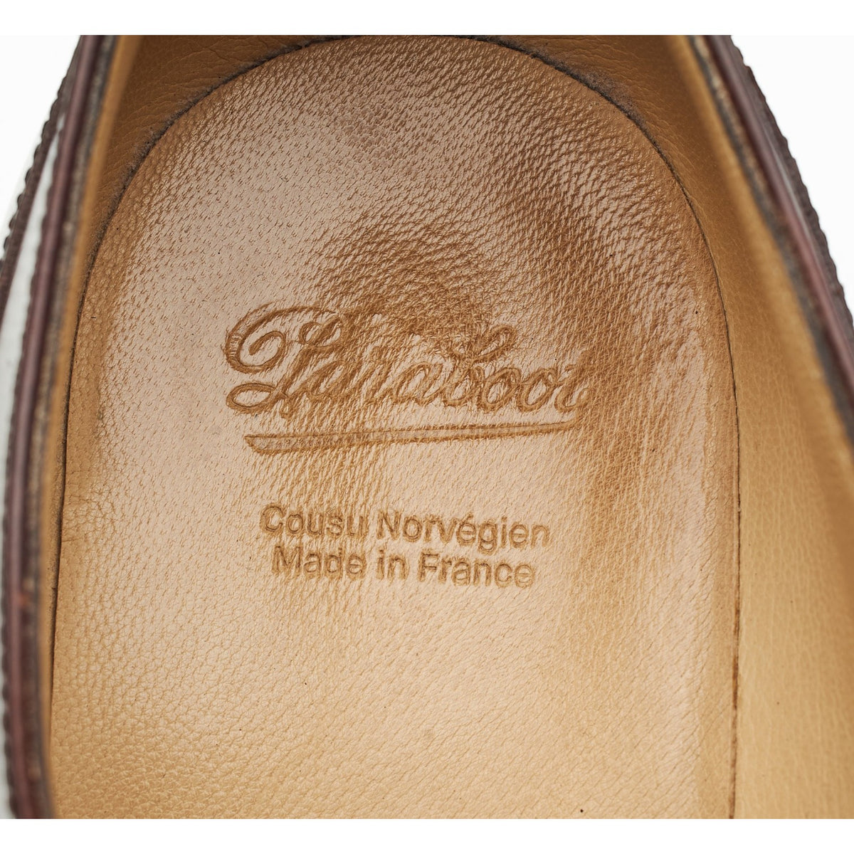 'Avignon' Brown Leather Split Toe Derby UK 11