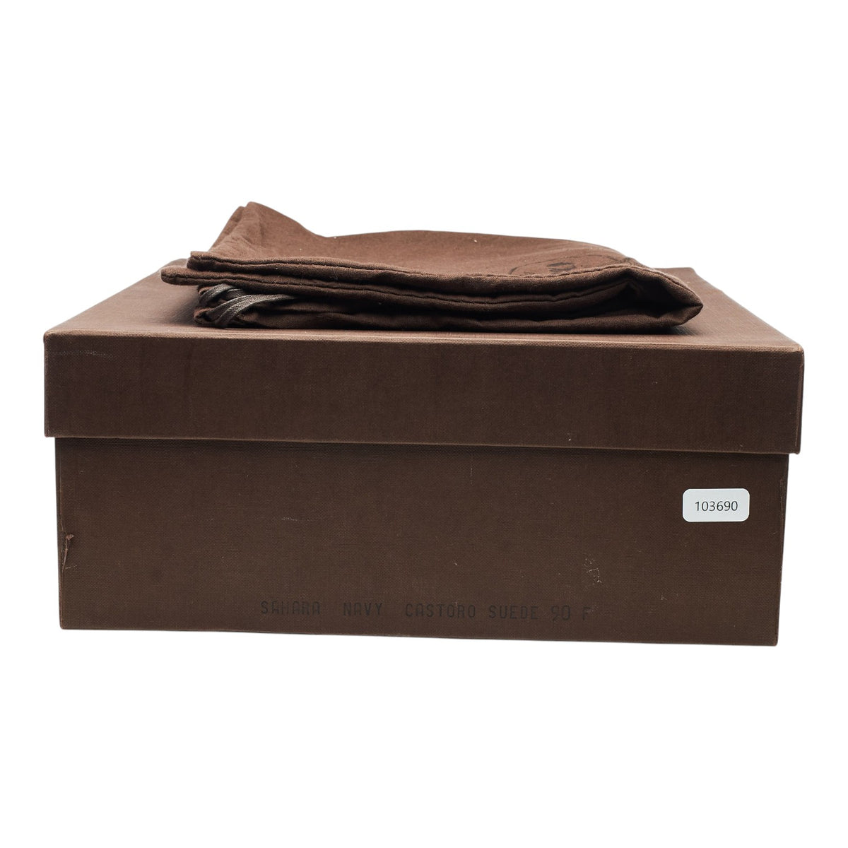 'Sahara' Navy Blue Suede Chukka Boots UK 9 F