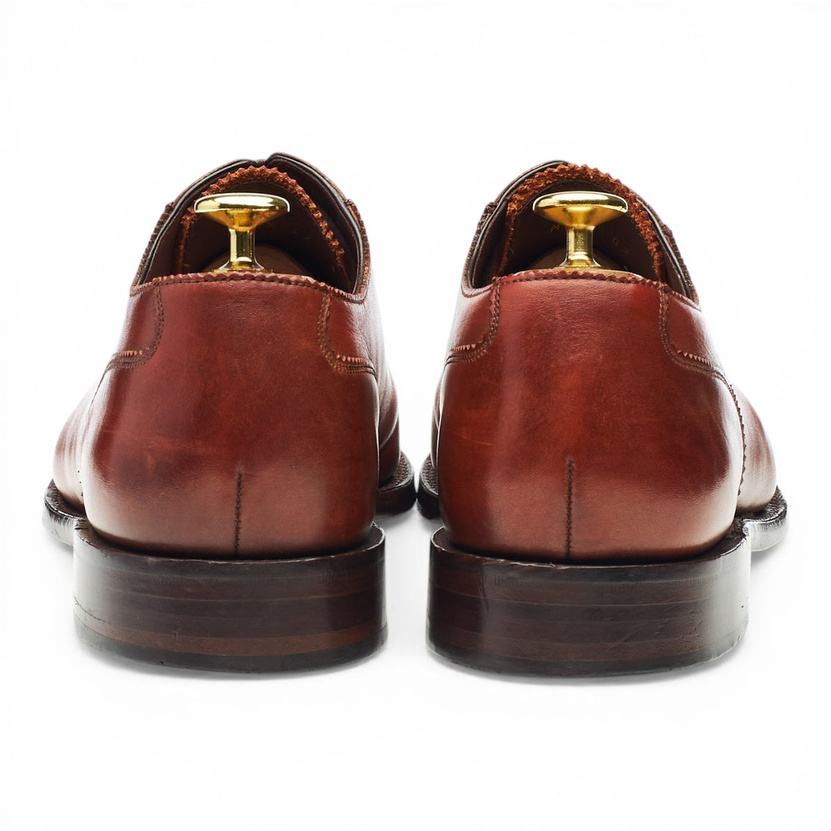 1880 Legacy 'Evans' Conker Brown Leather Oxford UK 8.5 F