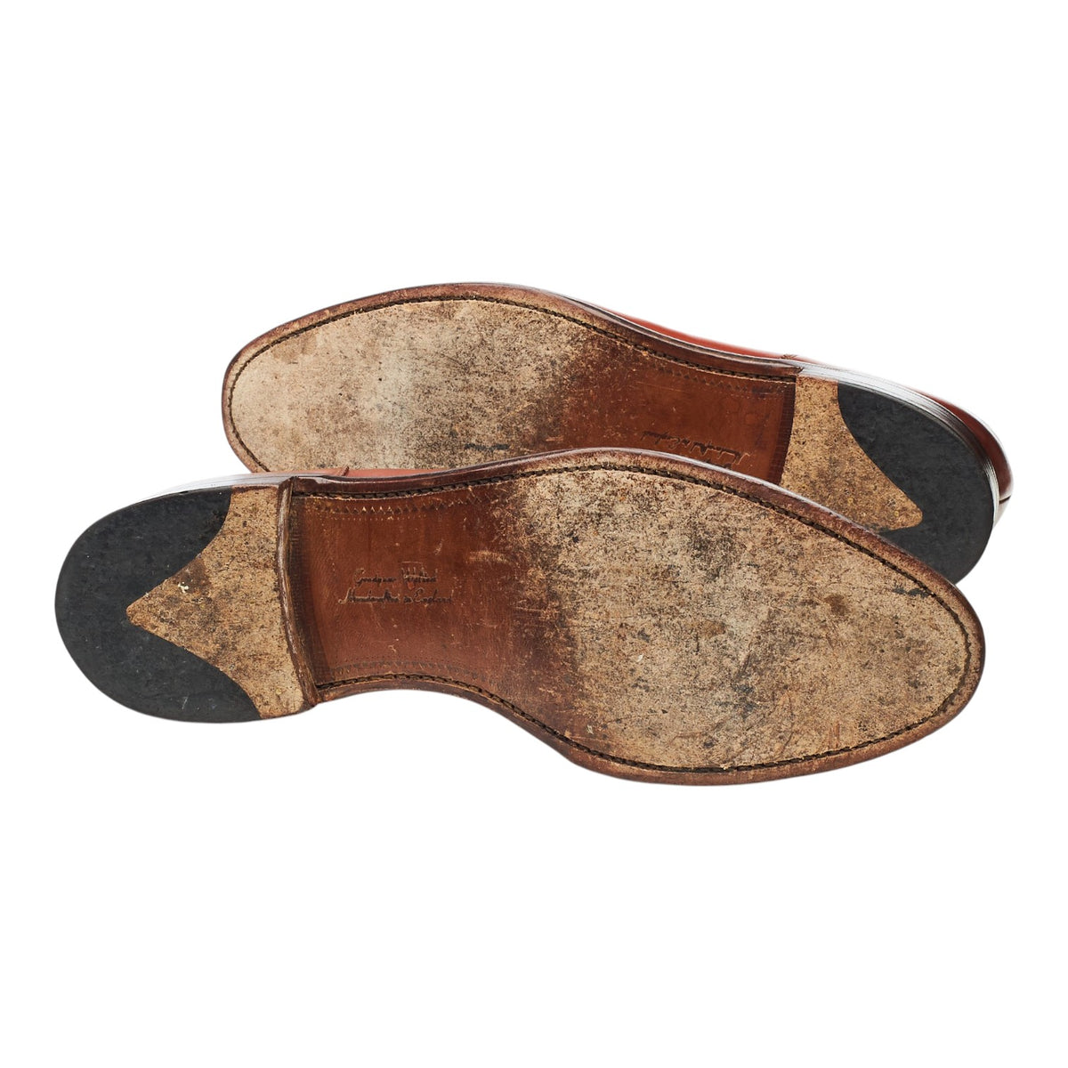 1880 Legacy 'Evans' Conker Brown Leather Oxford UK 8.5 F