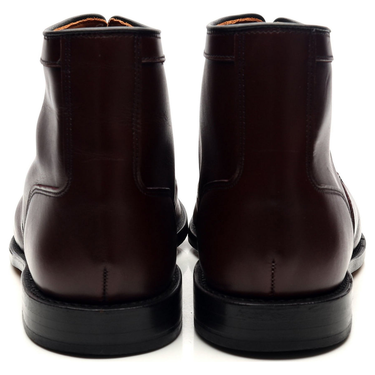 &#39;Park Avenue&#39; Burgundy Leather Boots UK 9 US 10 D