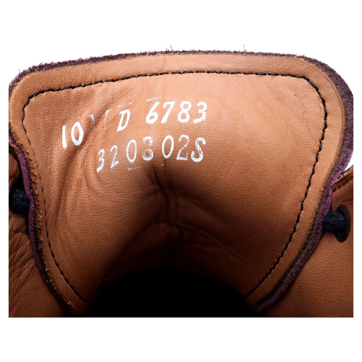 &#39;Park Avenue&#39; Burgundy Leather Boots UK 9 US 10 D