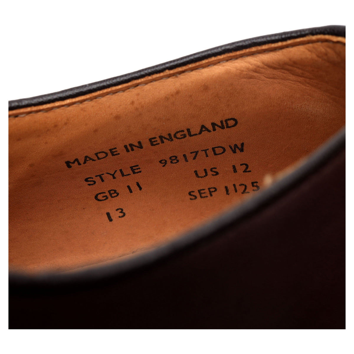 Mark McNairy Brown Leather Derby UK 11