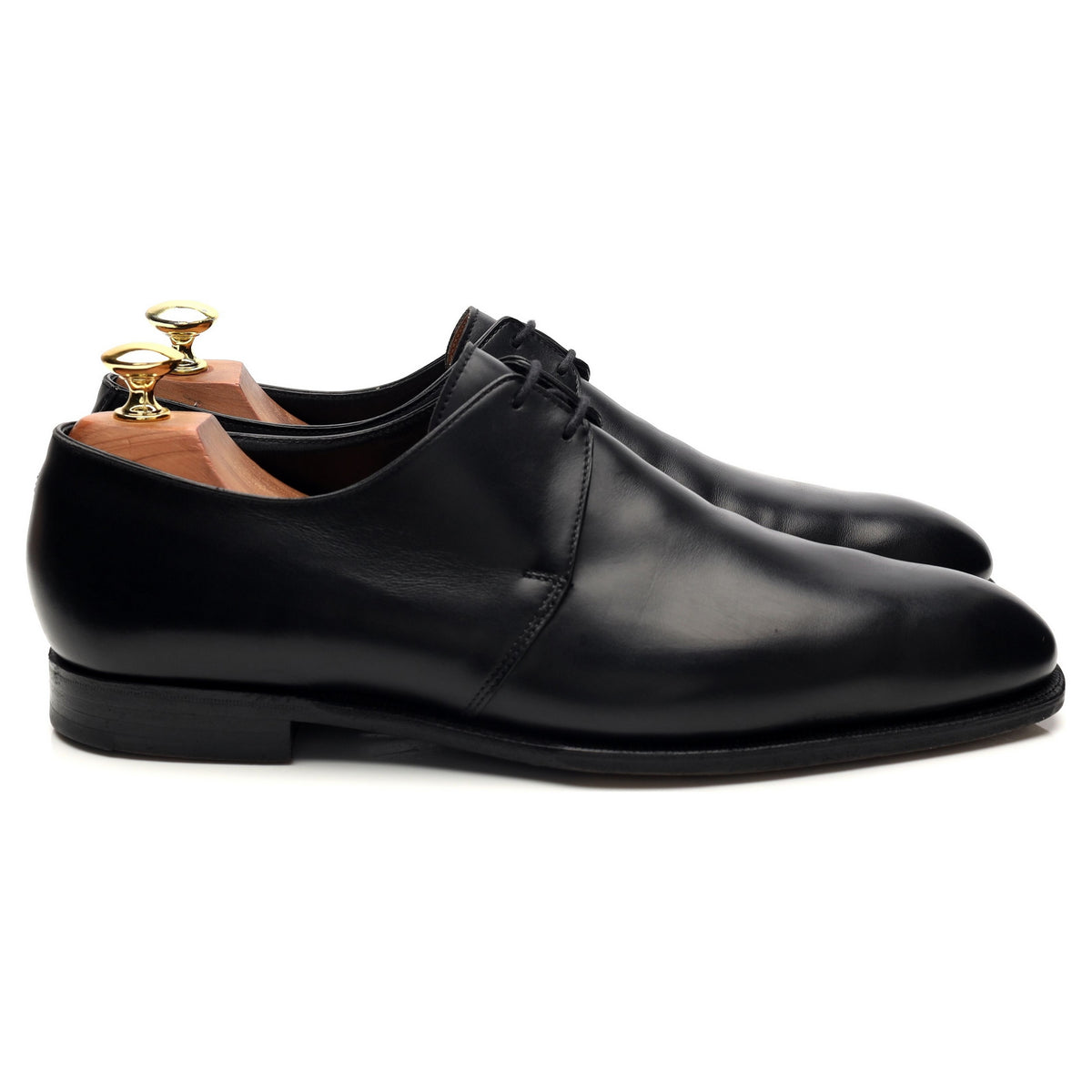 Kilgour &#39;Stanley&#39; Black Leather Derby UK 8 E