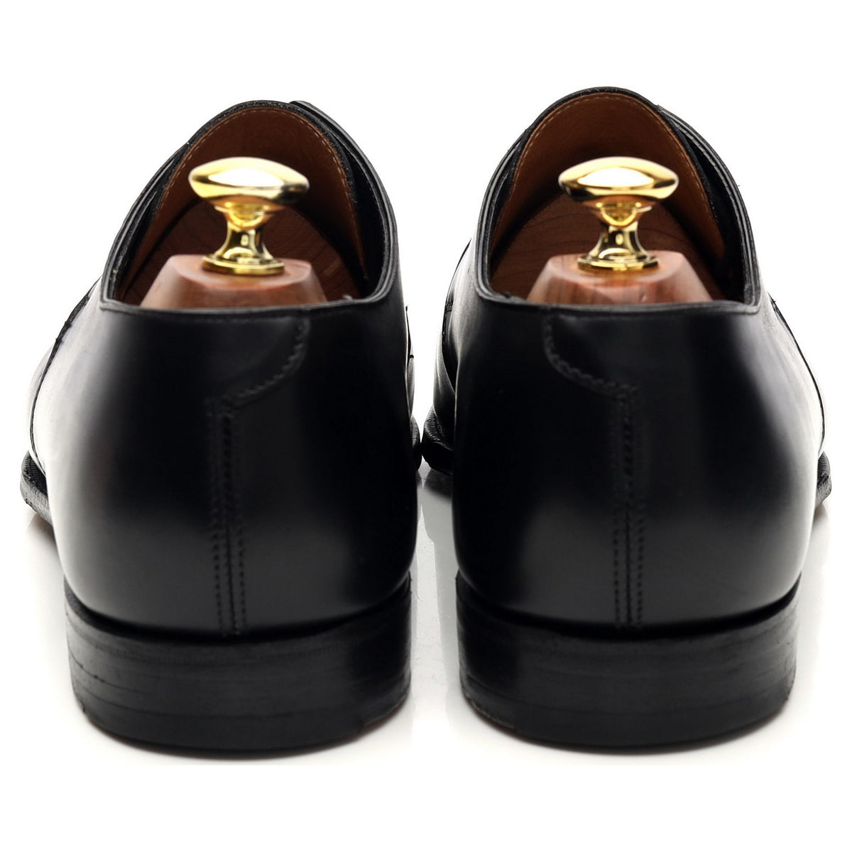 Kilgour &#39;Stanley&#39; Black Leather Derby UK 8 E
