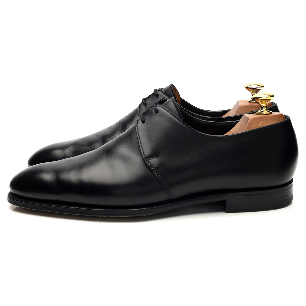 Kilgour &#39;Stanley&#39; Black Leather Derby UK 8 E