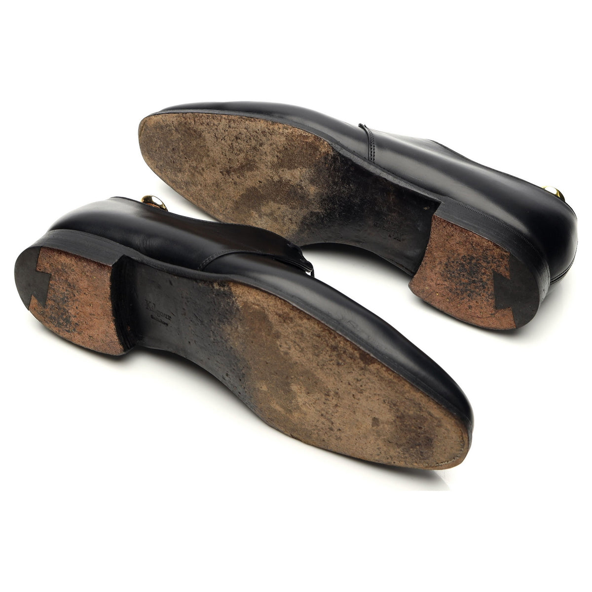 Kilgour &#39;Stanley&#39; Black Leather Derby UK 8 E