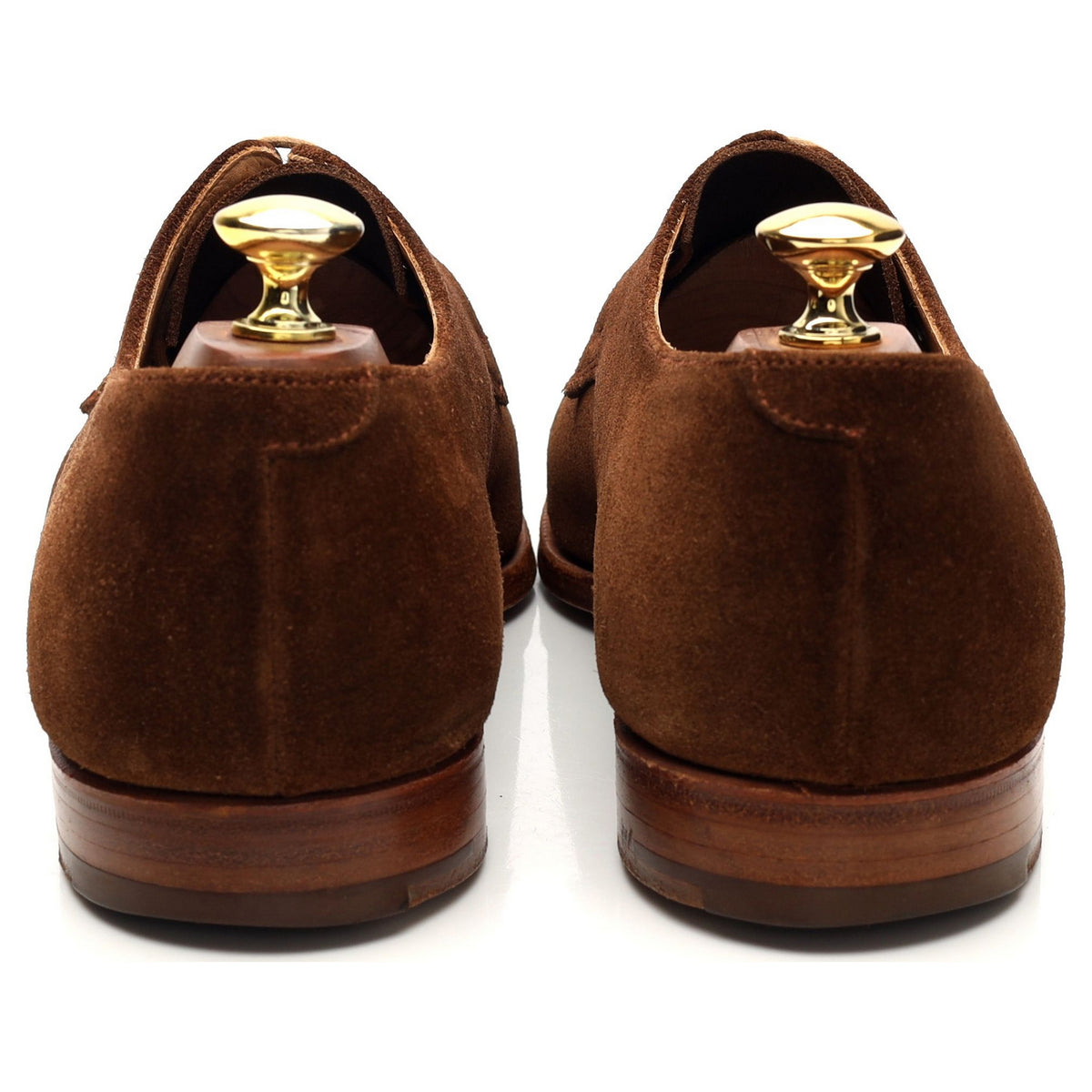 &#39;Newquay&#39; Snuff Brown Suede Derby UK 8.5 E