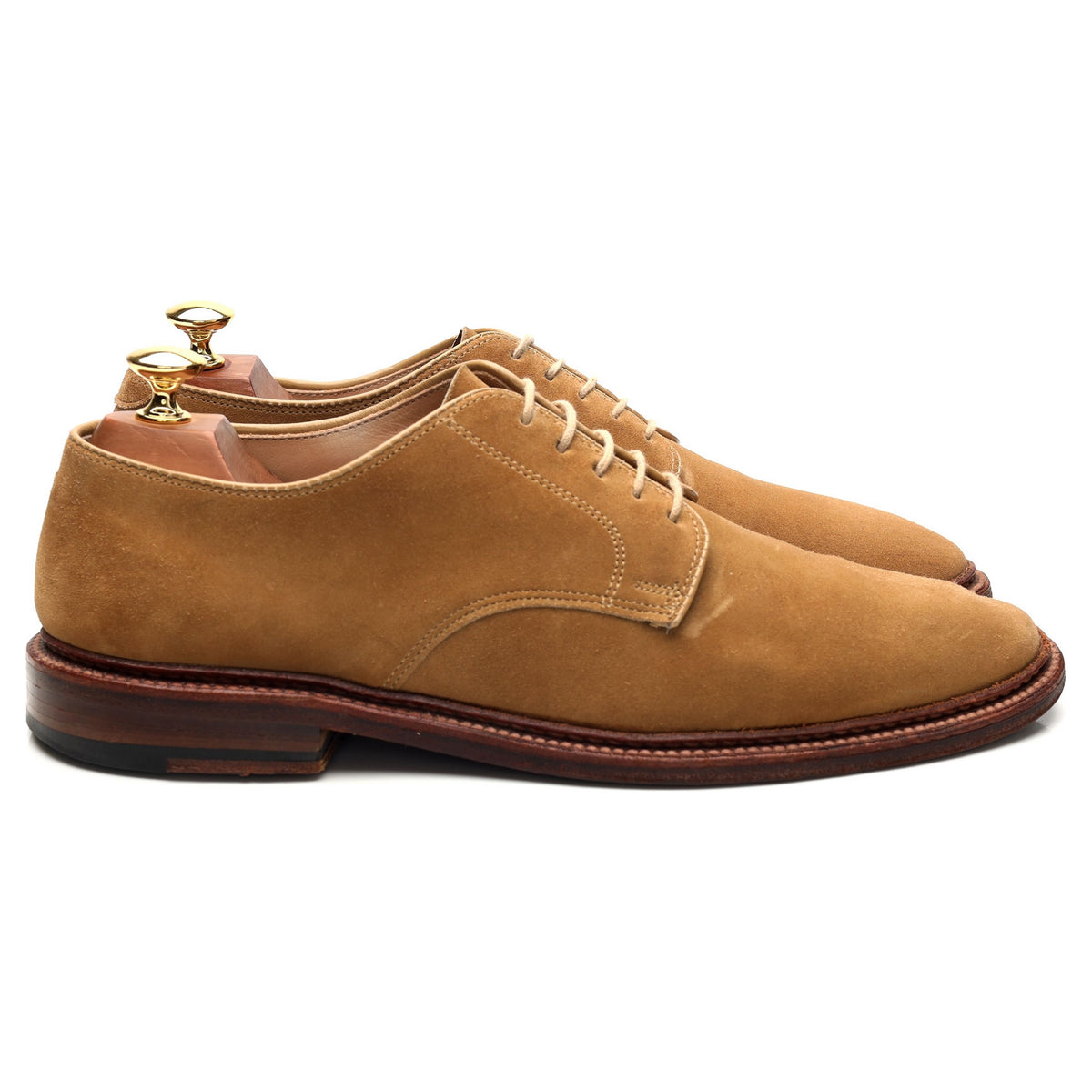 &#39;29332F&#39; Sand Brown Suede Derby UK 8.5 US 9.5 E