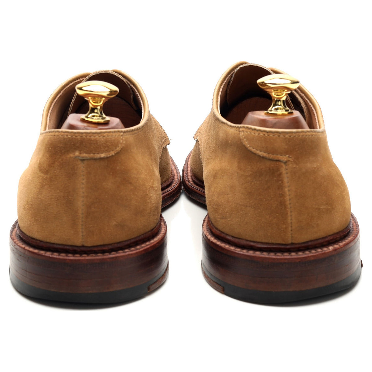 &#39;29332F&#39; Sand Brown Suede Derby UK 8.5 US 9.5 E