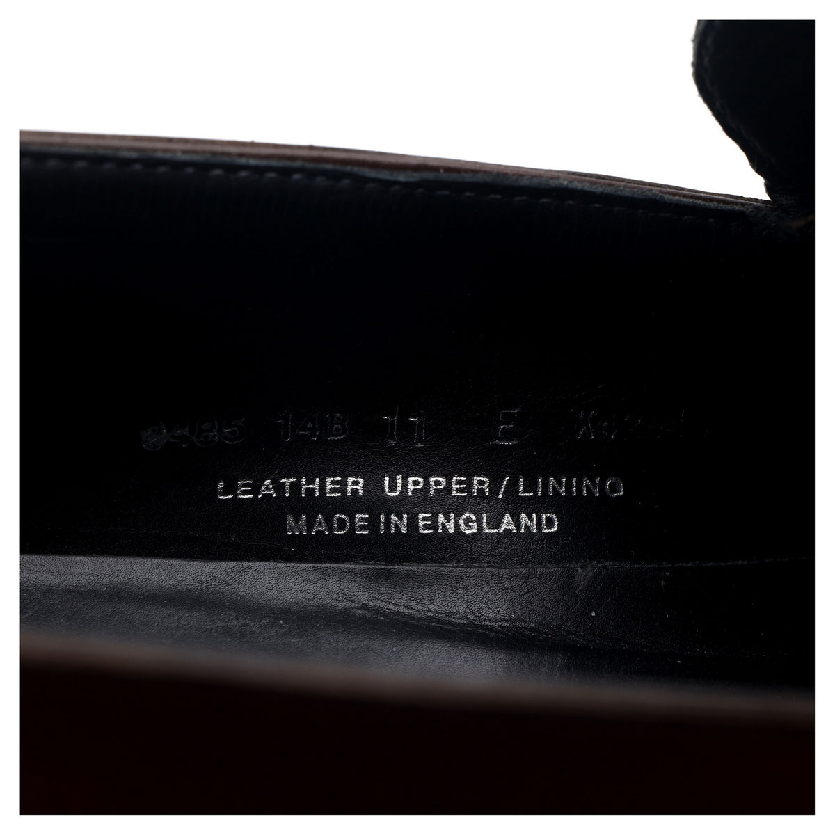 Richard James Dark Brown Leather Loafers UK 11 E