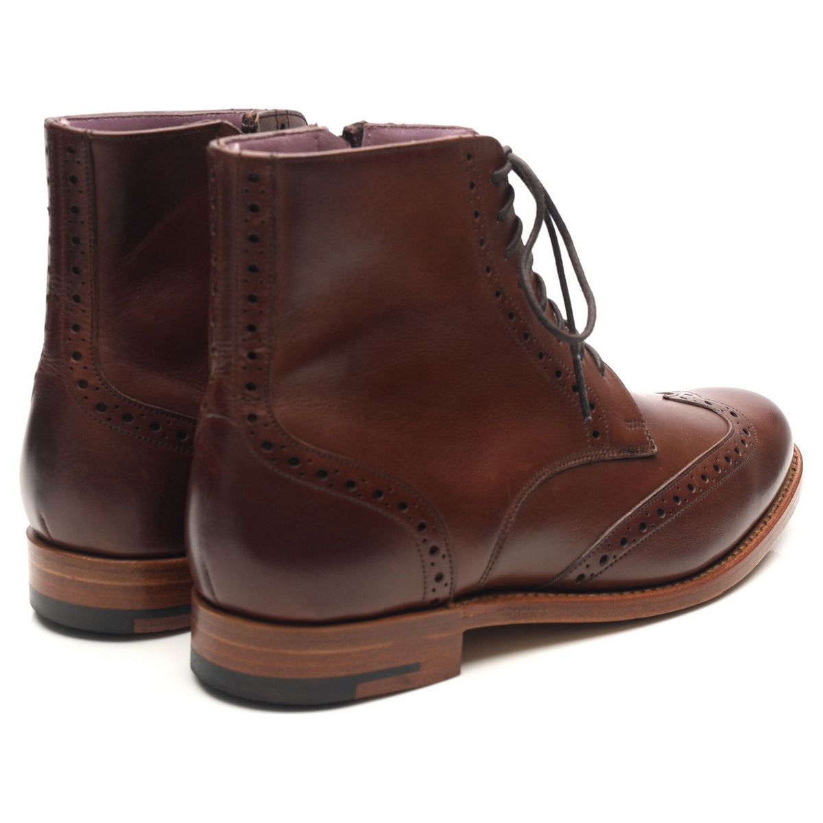 Women&#39;s &#39;Faye&#39; Brown Leather Boots UK 5 D