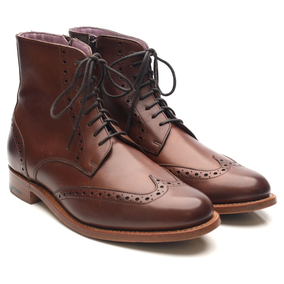 Women&#39;s &#39;Faye&#39; Brown Leather Boots UK 5 D