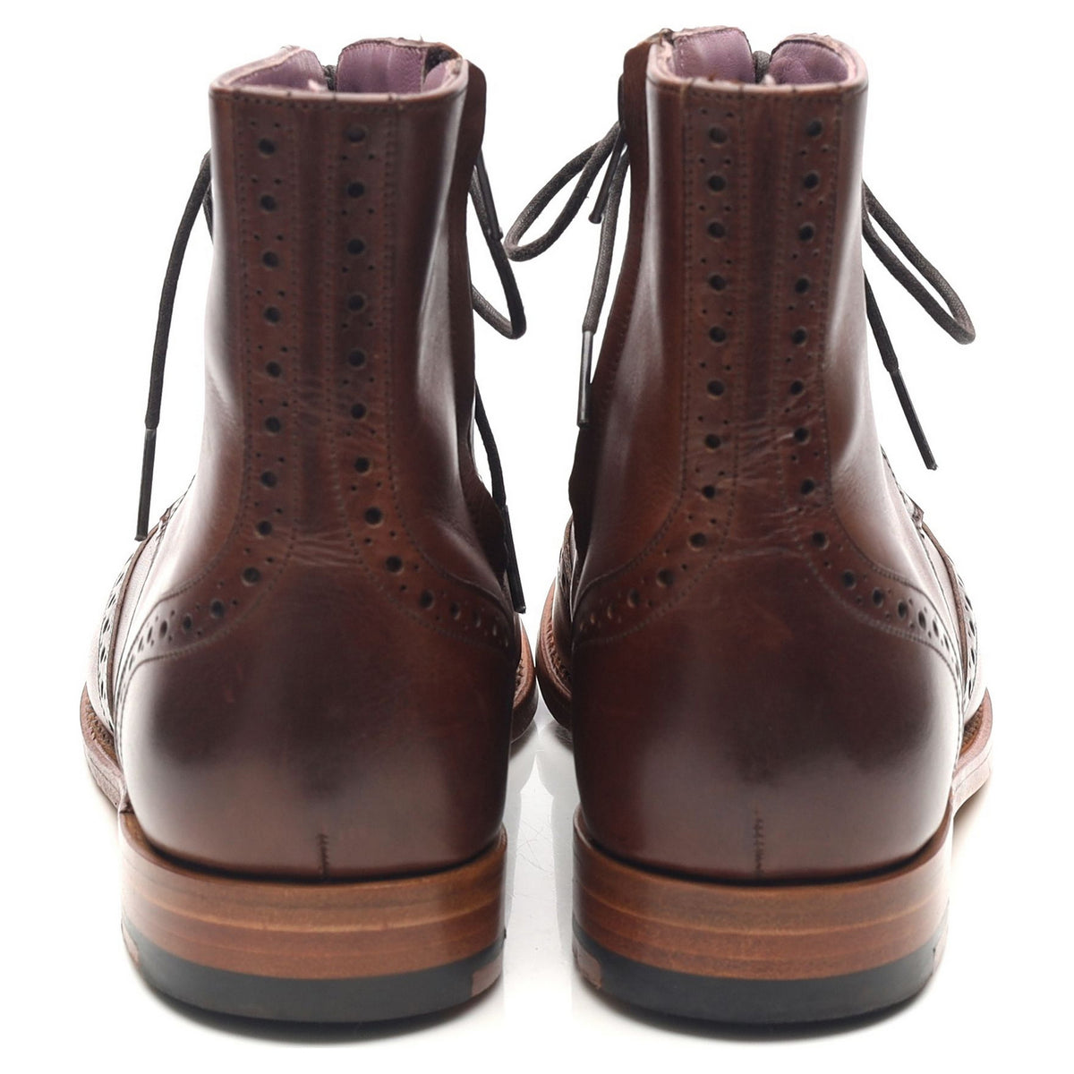 Women&#39;s &#39;Faye&#39; Brown Leather Boots UK 5 D