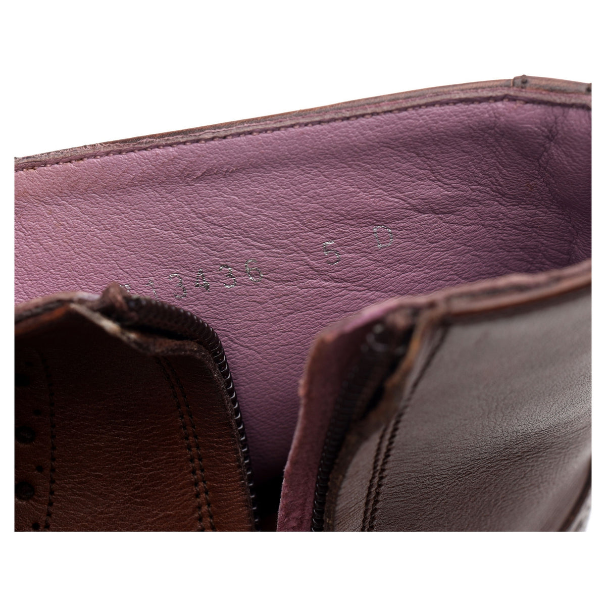 Women&#39;s &#39;Faye&#39; Brown Leather Boots UK 5 D