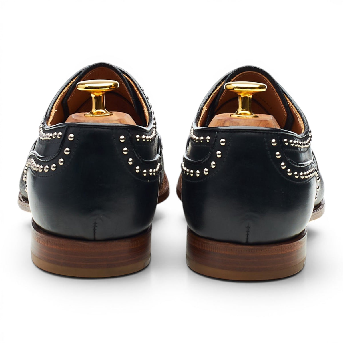 Women's 'Anna Met. 2' Black Leather Oxford UK 6.5 EU 39.5
