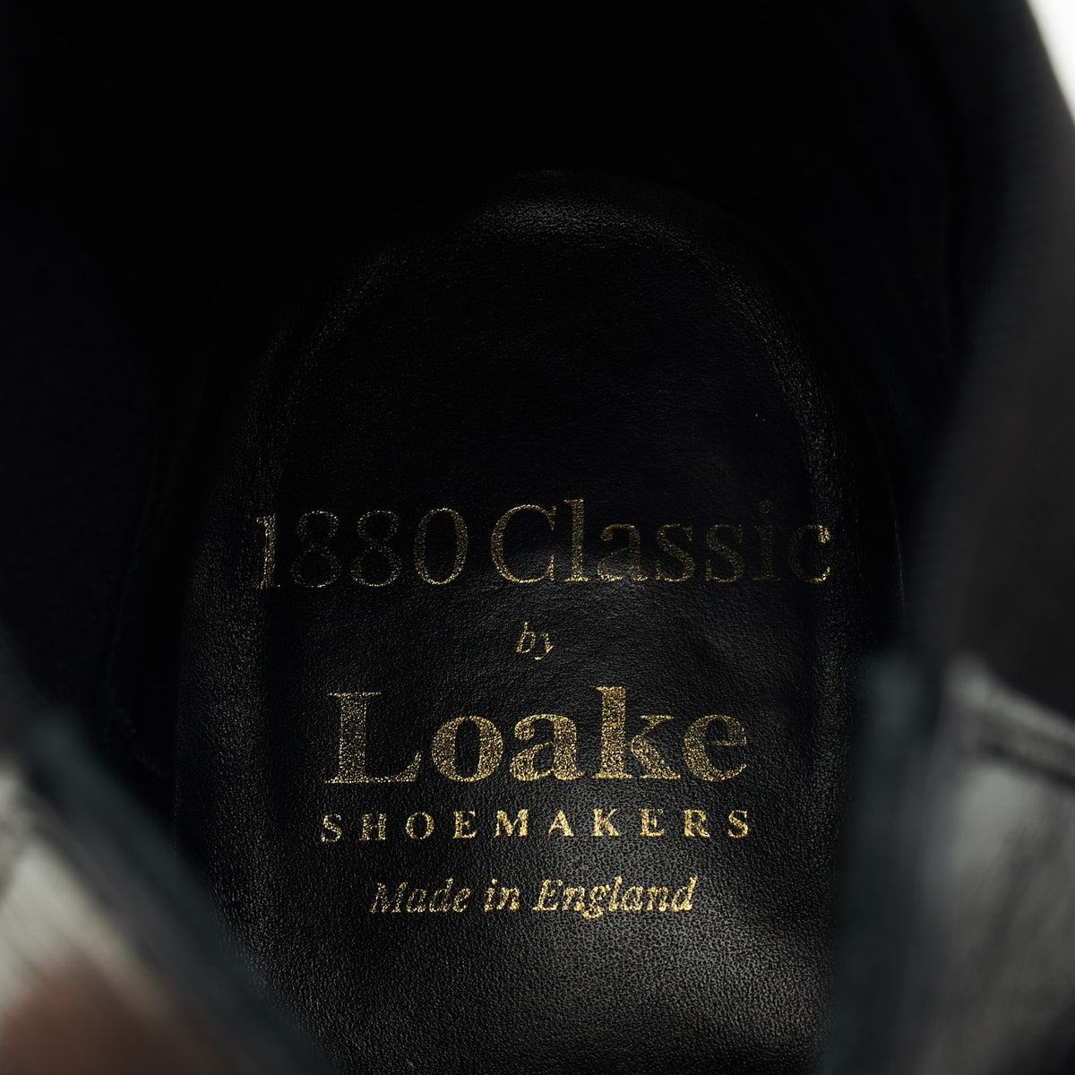 1880 'Coppergate' Black Leather Chelsea Boots UK 8 F