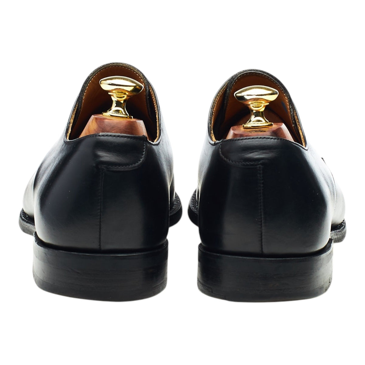 'Liverpool' Black Leather Derby UK 7.5 F