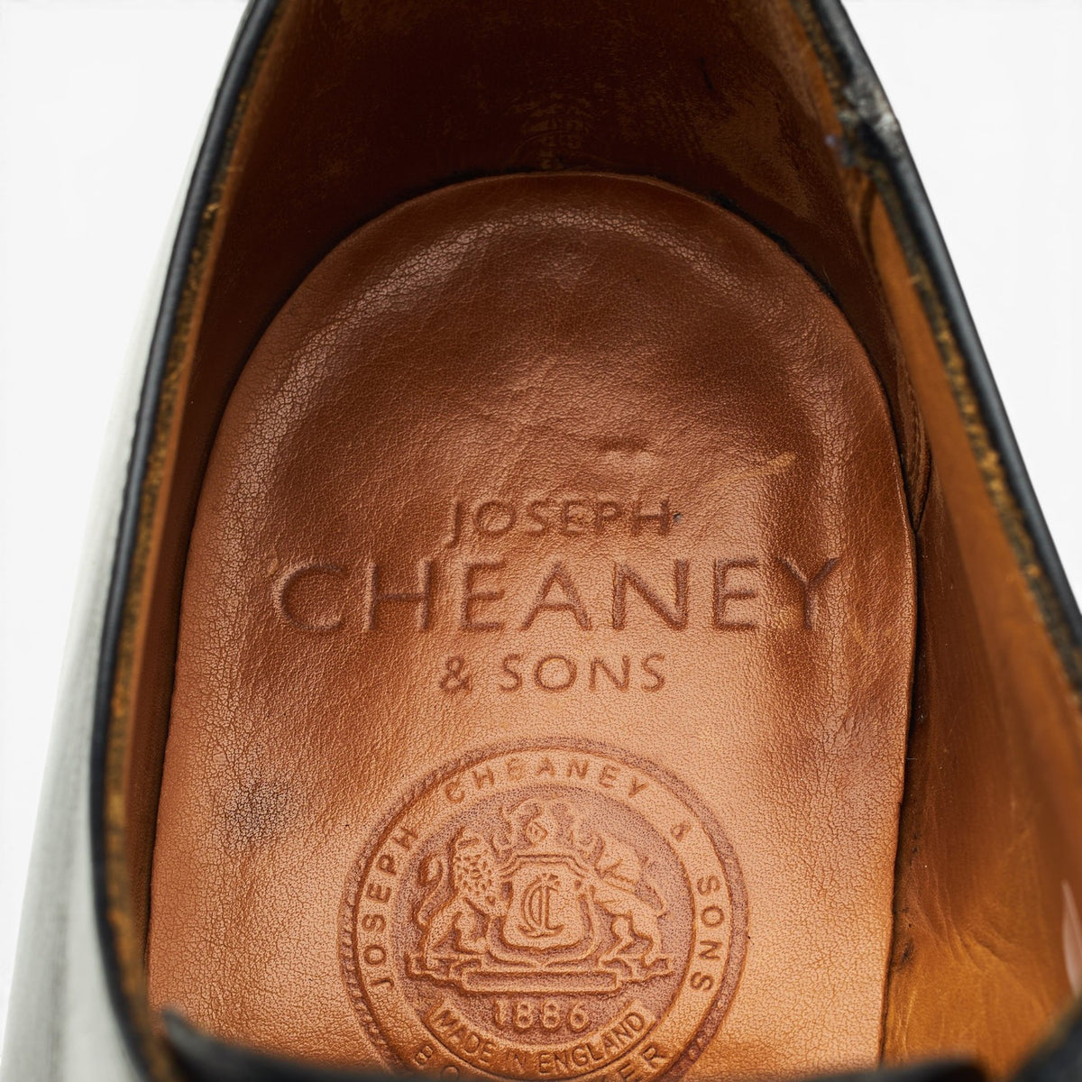 'Liverpool' Black Leather Derby UK 7.5 F