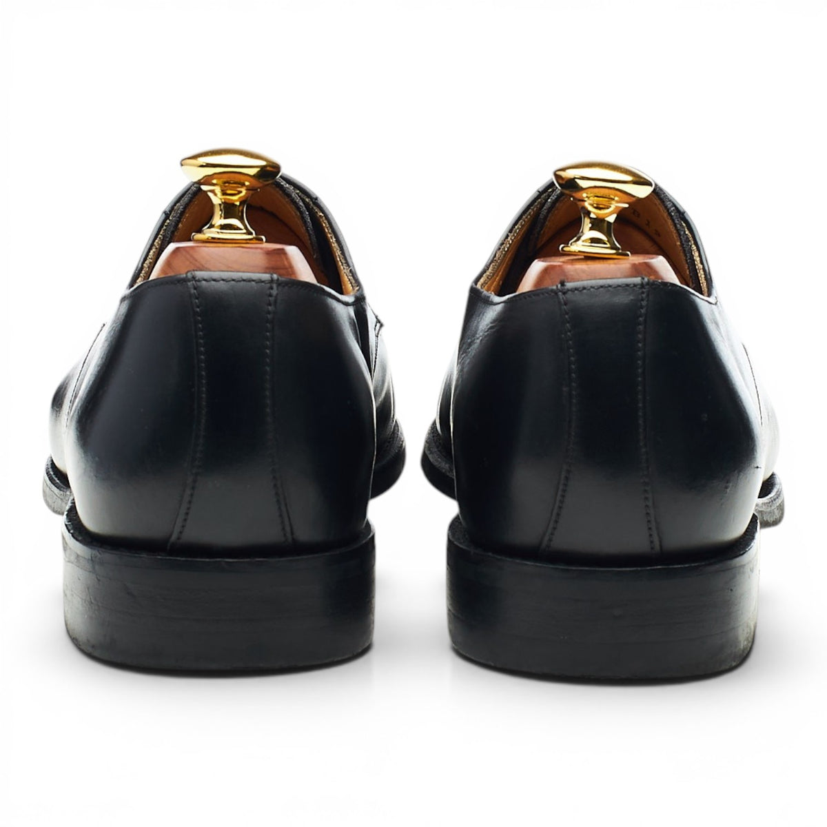 Black Leather Derby UK 6.5 E