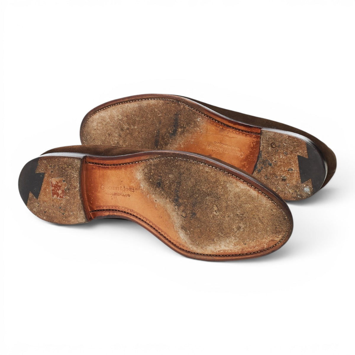 'Cavendish 2' Dark Brown Suede Tassel Loafers UK 7.5 E