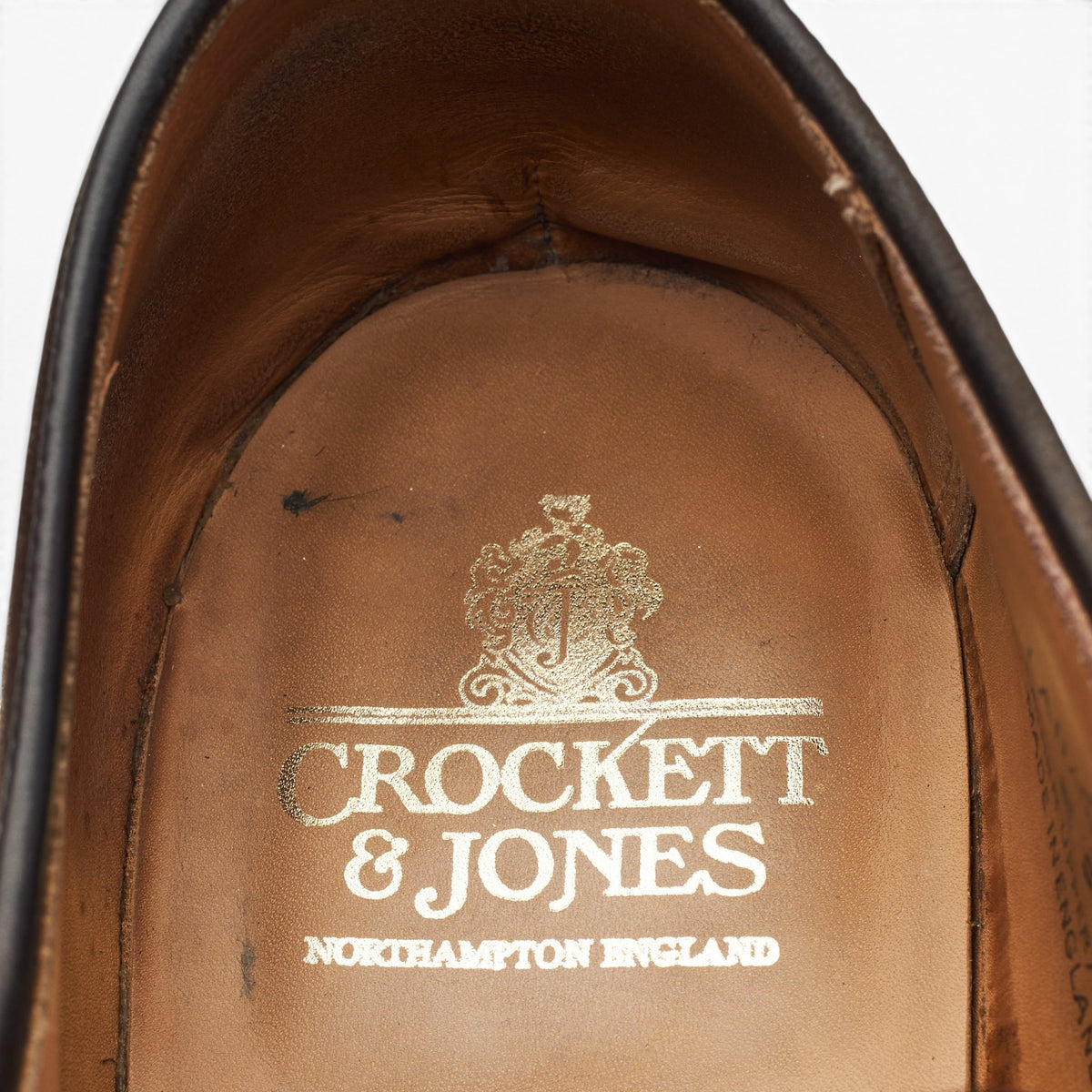 'Lanark 3' Dark Brown Suede Derby UK 11 E