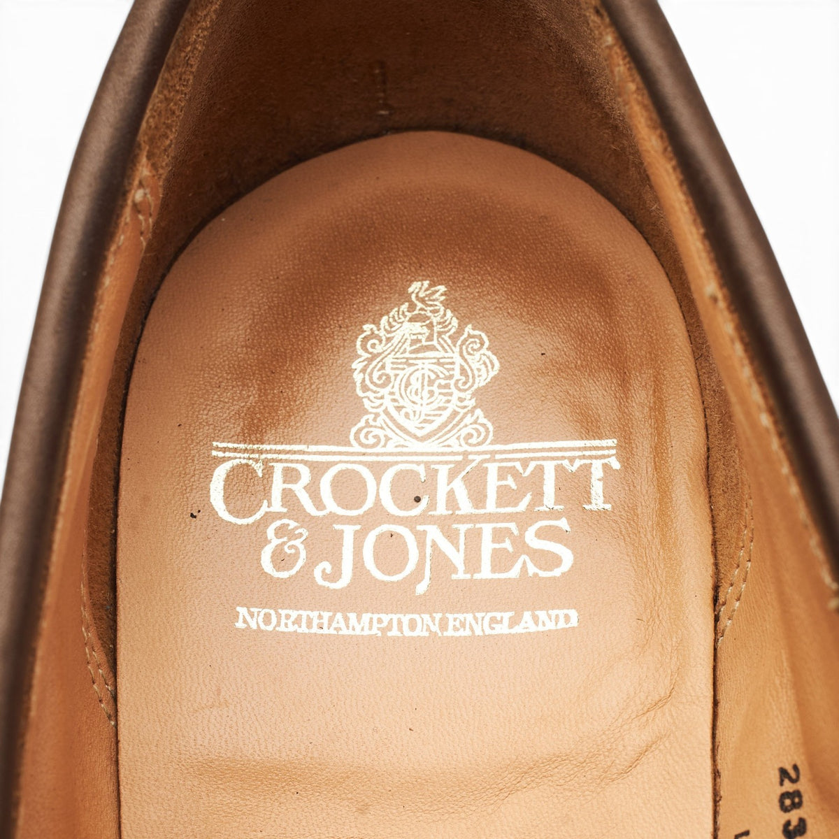 'Boston' Dark Brown Suede Loafers UK 8 E