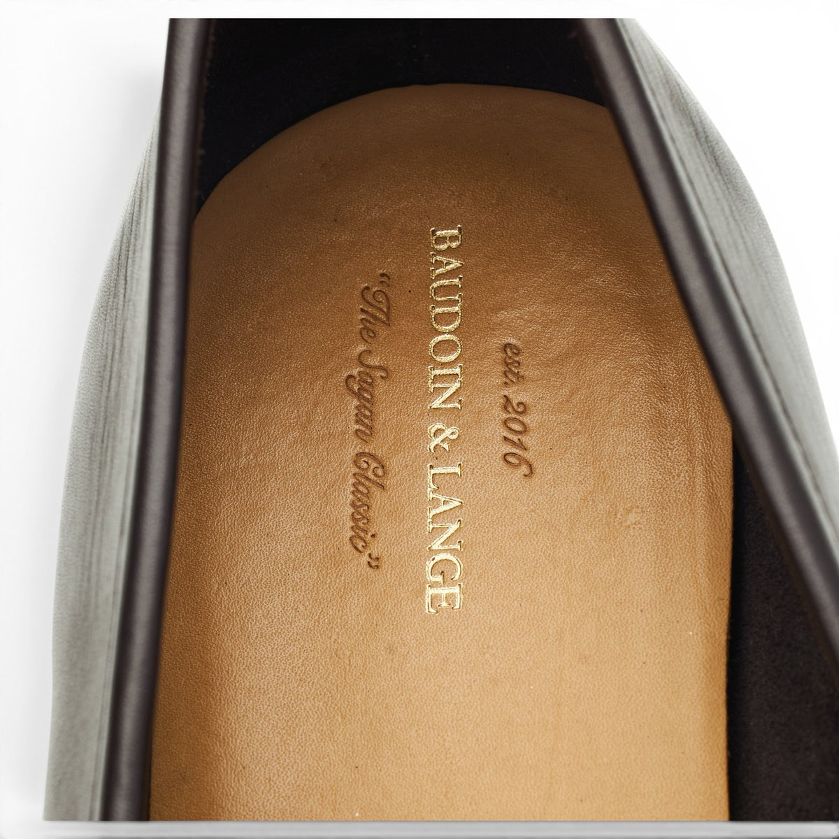 'Sagan Classic' Dark Brown Leather Tassel Loafers UK 7 / UK 7.5