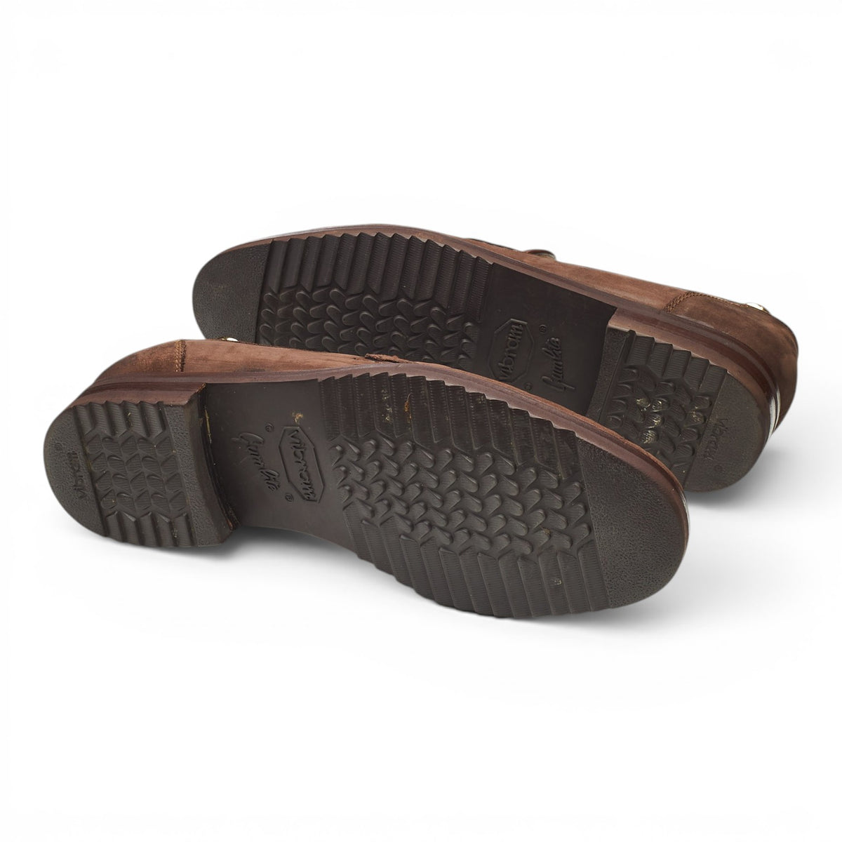'Catania' Brown Nubuck Moccasins Loafers UK 9 F