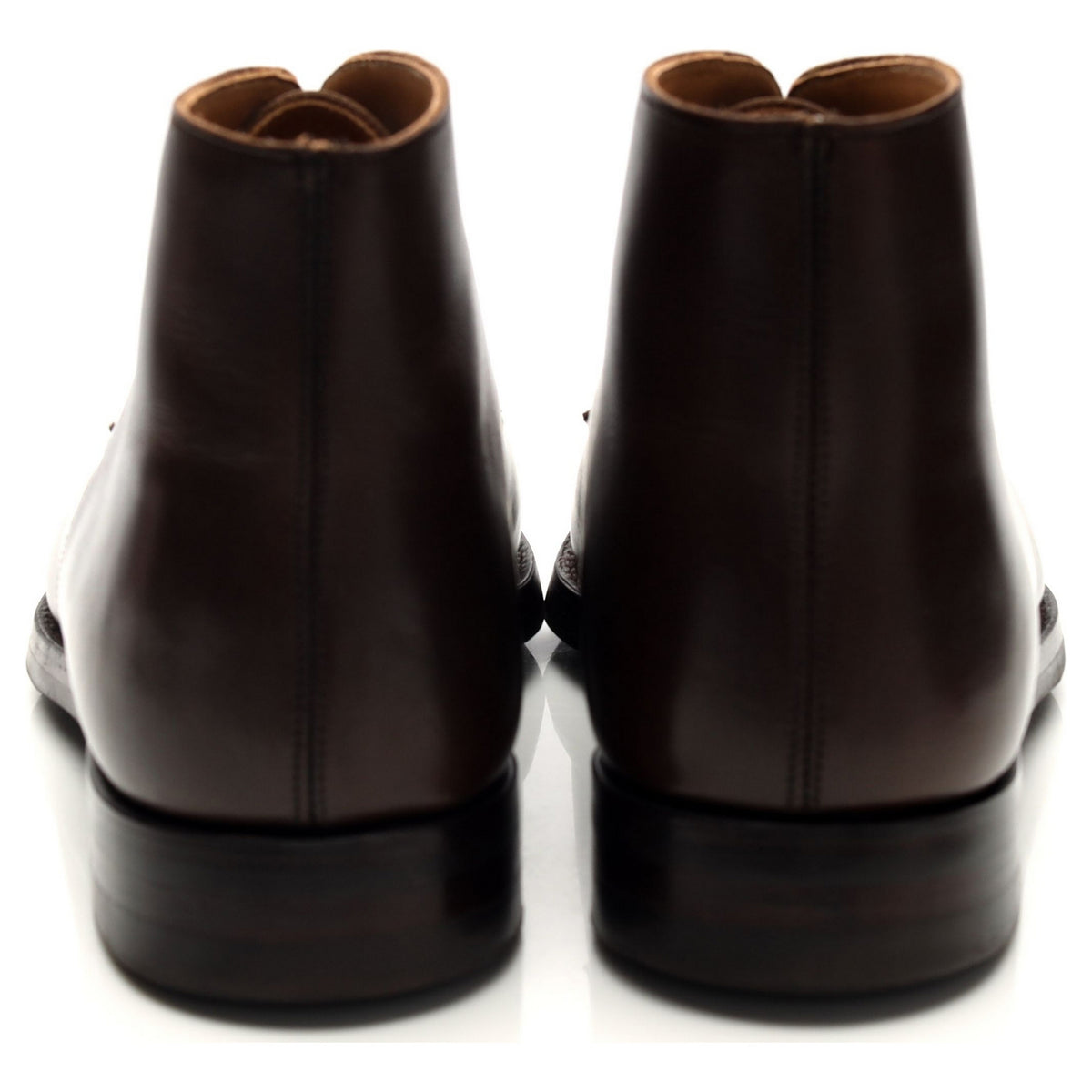 &#39;Tetbury&#39; Dark Brown Leather Chukka Boots UK 9 E