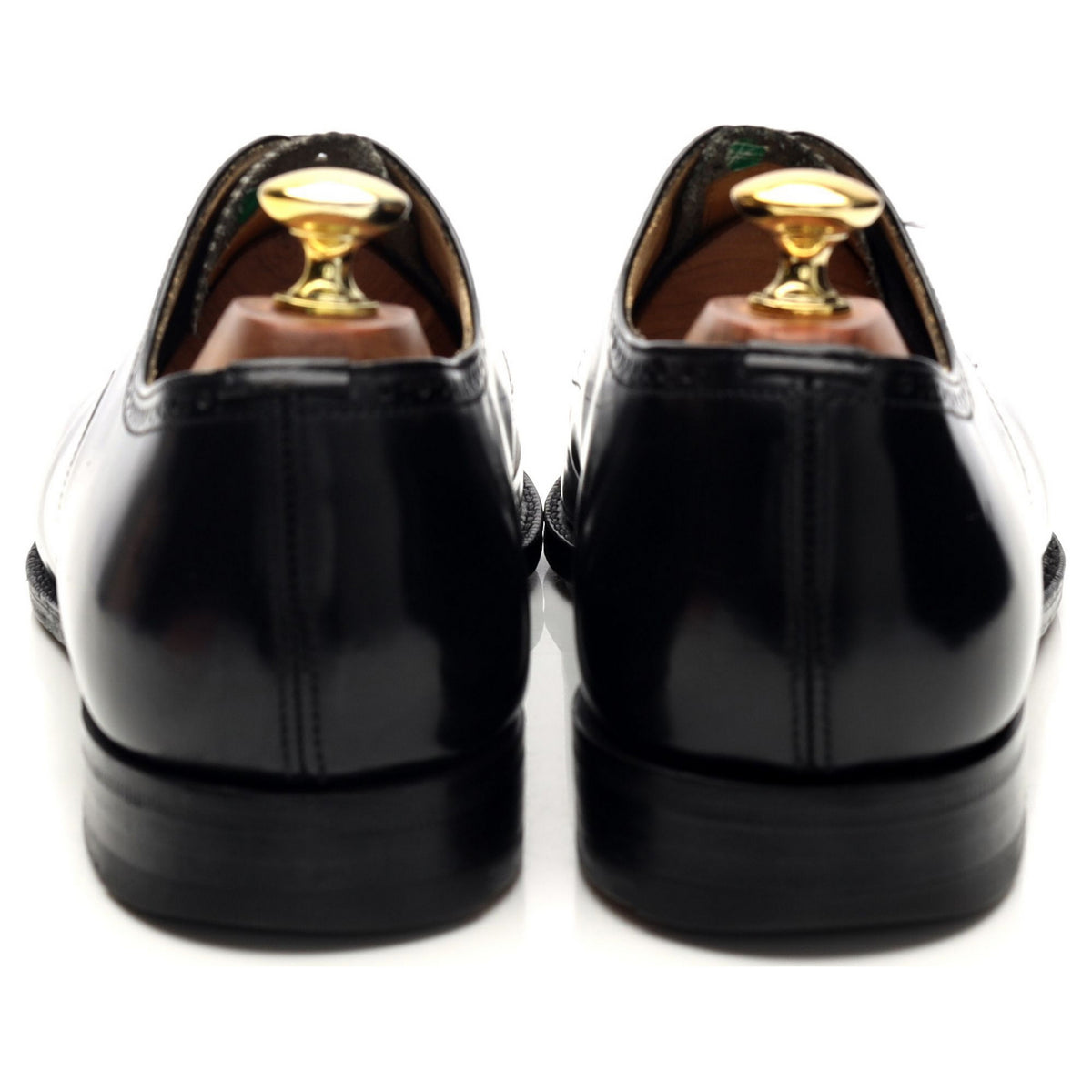 &#39;Legate&#39; Black Leather Oxford UK 8.5 F