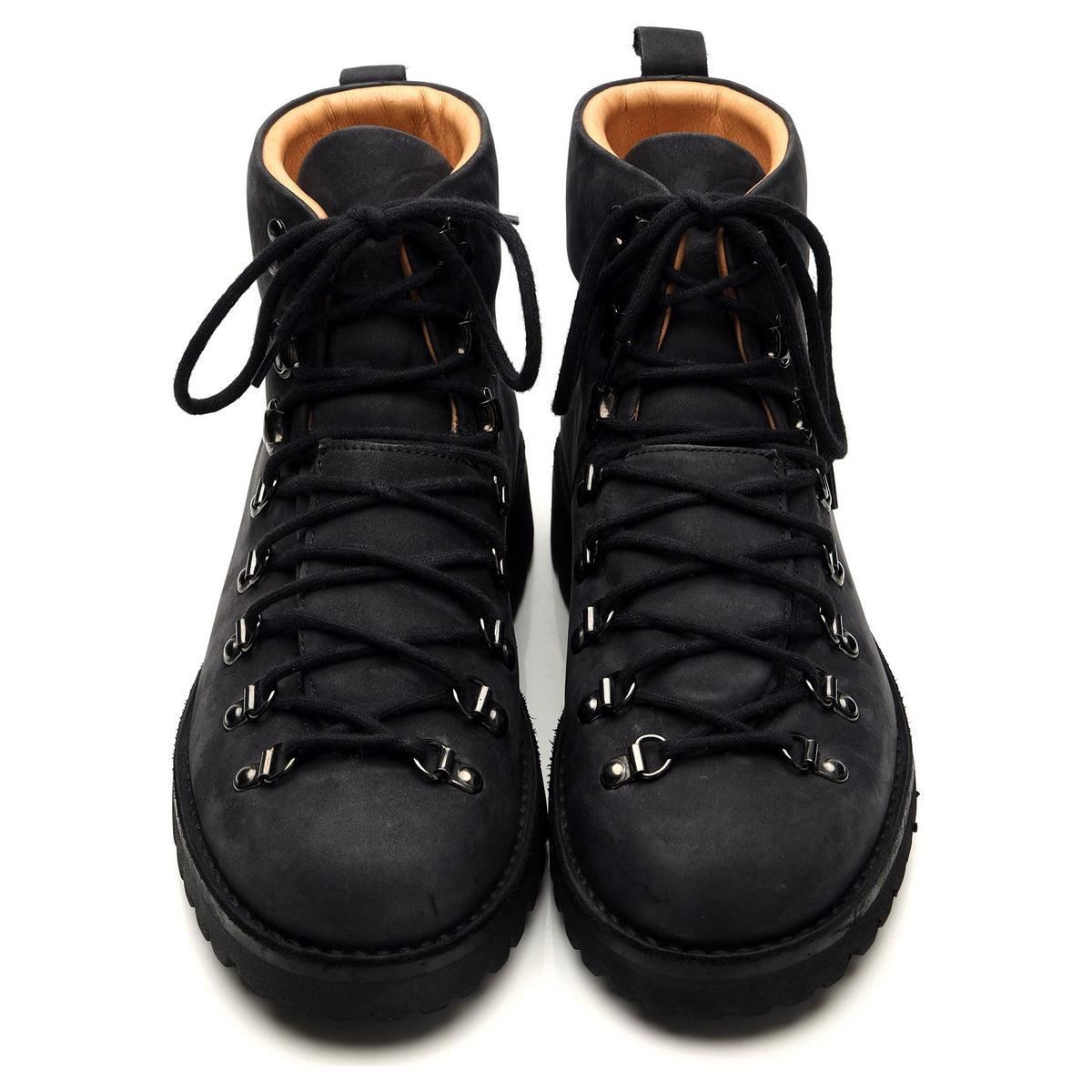 &#39;M120&#39; Black Nubuck Boots UK 10 EU 44