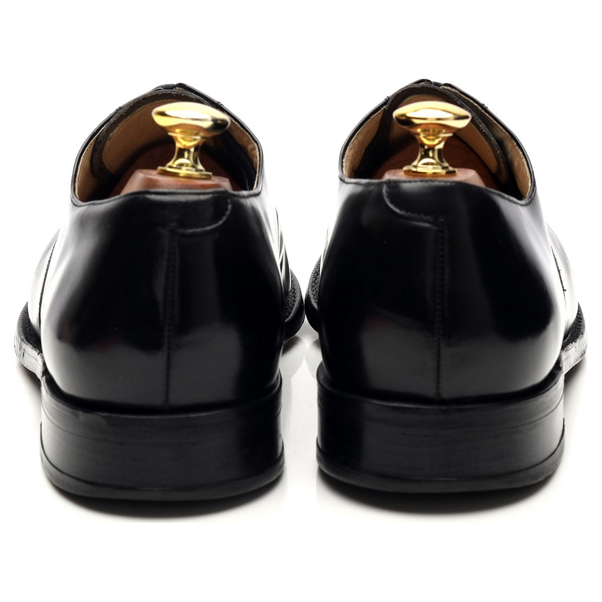 &#39;Arnold&#39; Black Leather Oxford UK 8 G