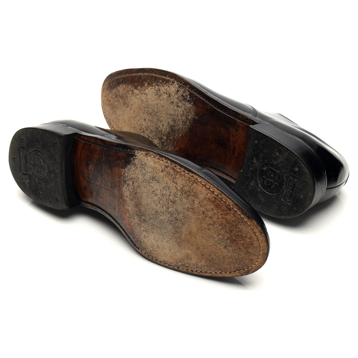 &#39;Arnold&#39; Black Leather Oxford UK 8 G