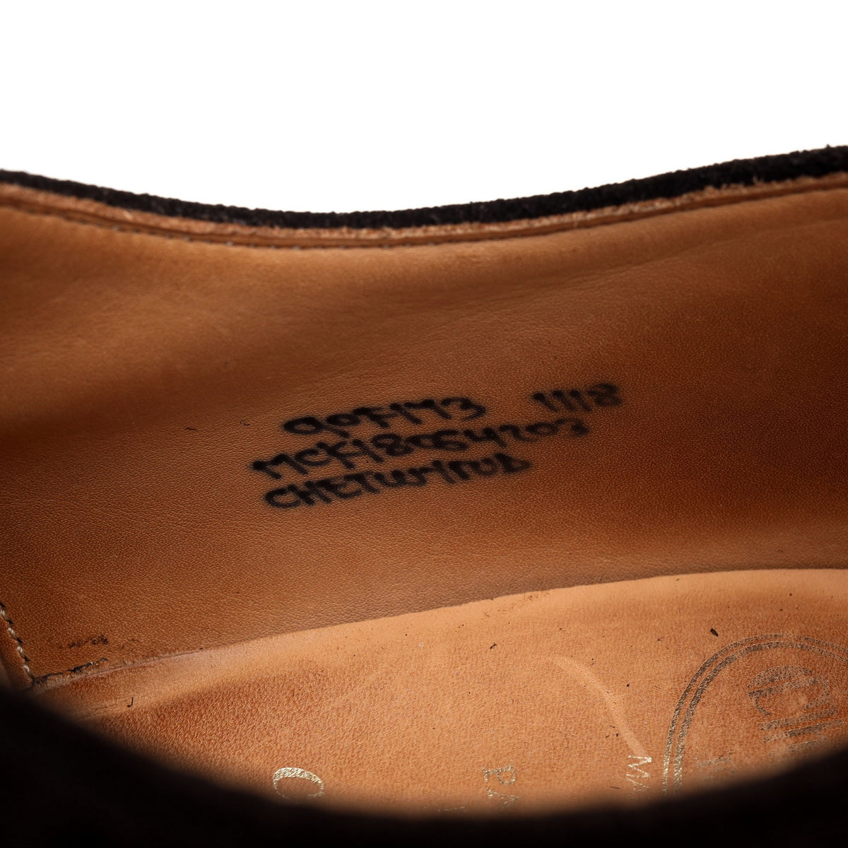 &#39;Chetwynd&#39; Dark Brown Suede Oxford Brogues UK 9 F