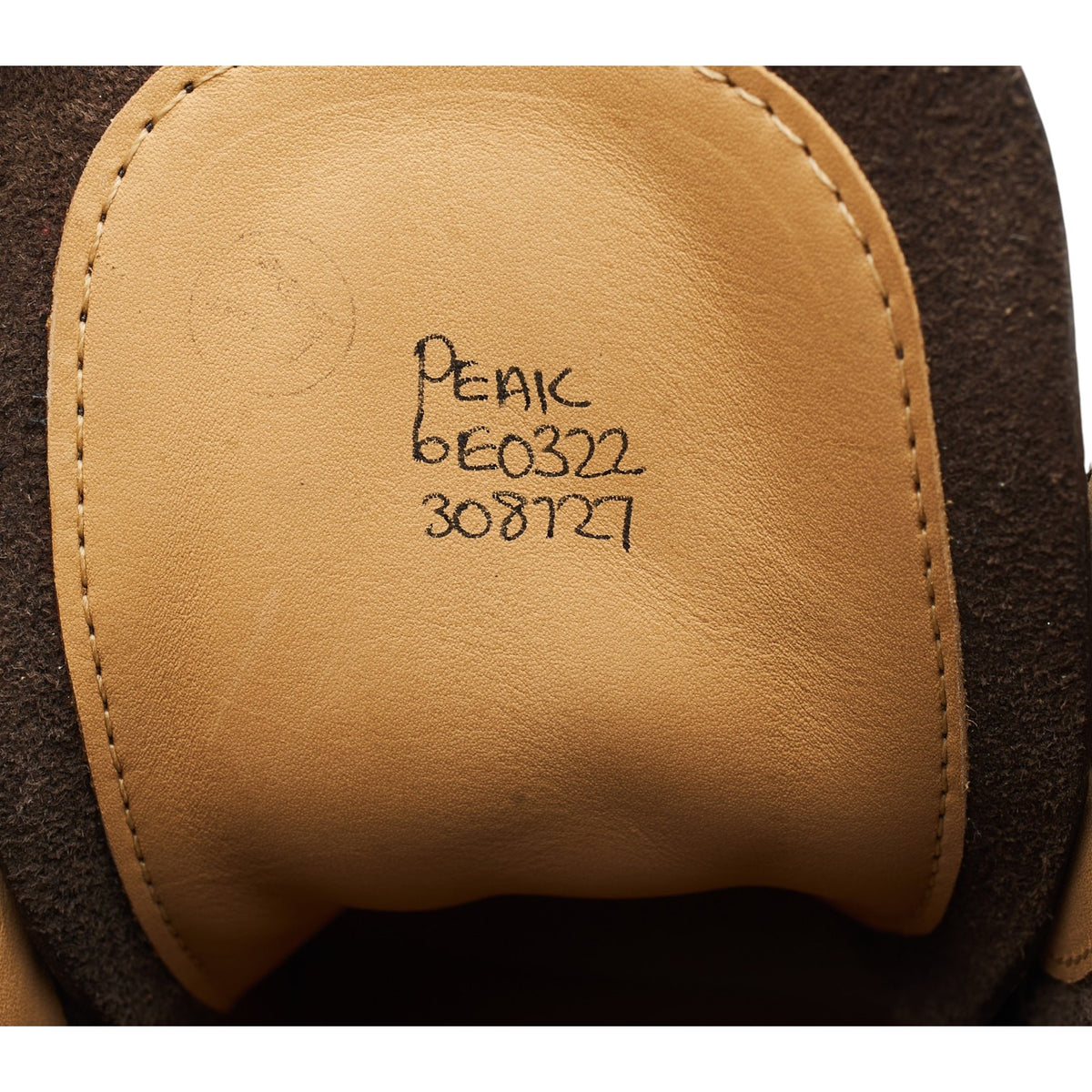 'Peak' Dark Brown Waxy Grain Leather Boots UK 6 E