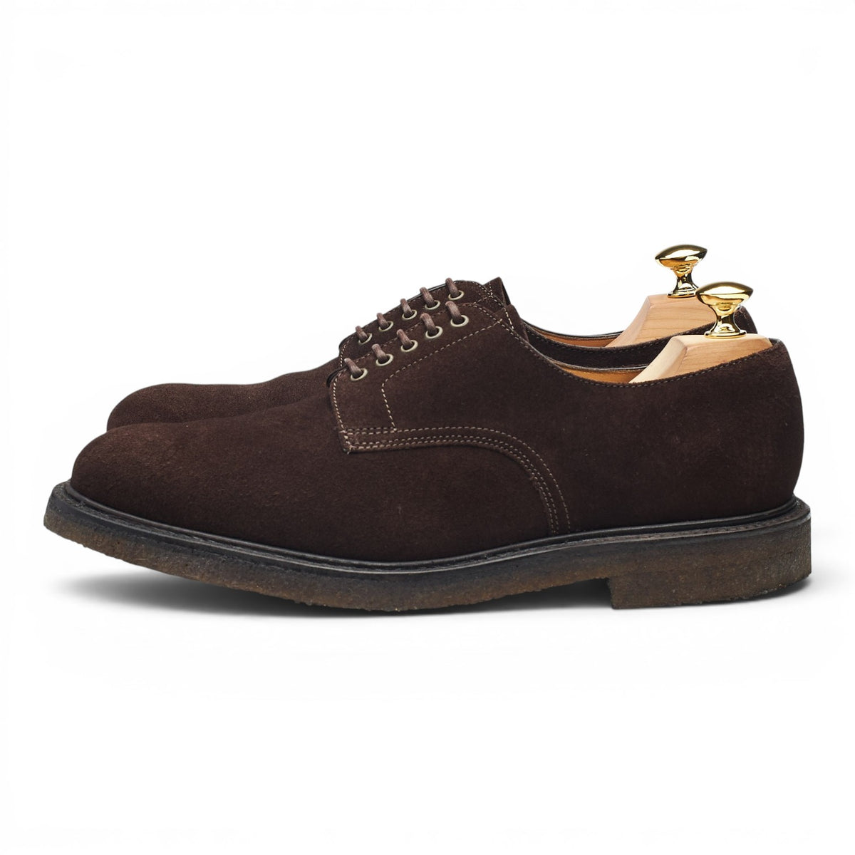 'Chichester' Dark Brown Suede Derby UK 7.5 F