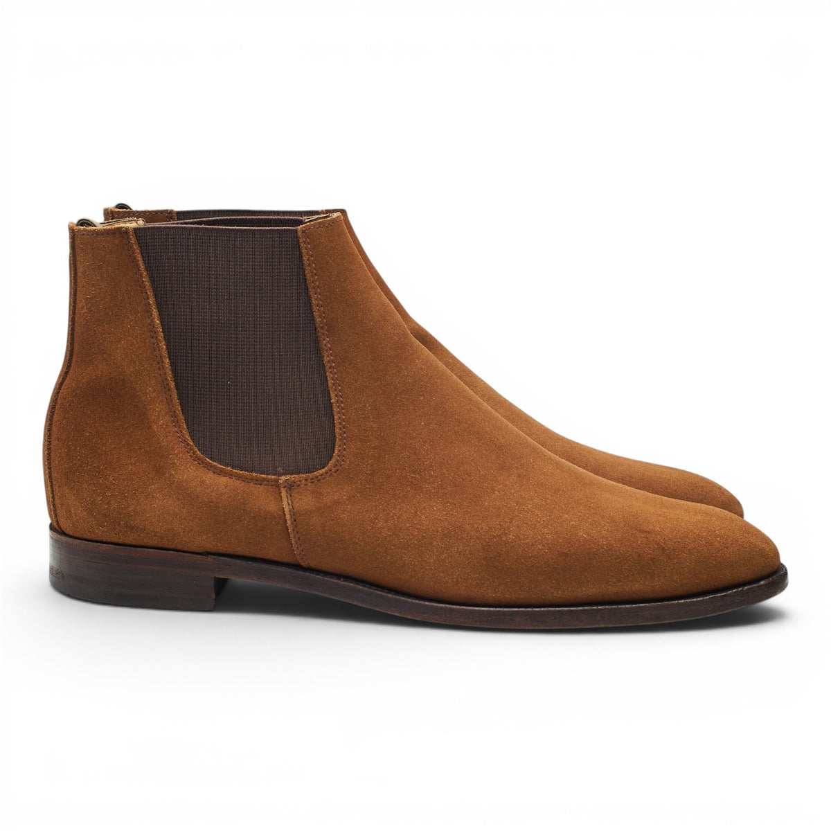 Shipton & Heneage 'Bromely' Snuff Brown Suede Chelsea Boots UK 11 F