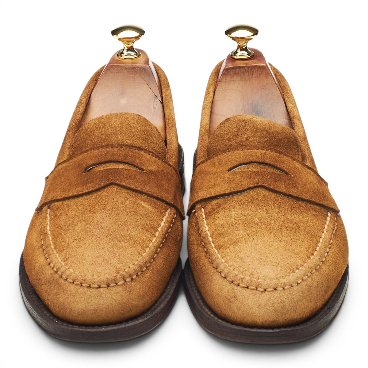 '62437' Snuff Brown Suede Loafers UK 8 US 8.5 D