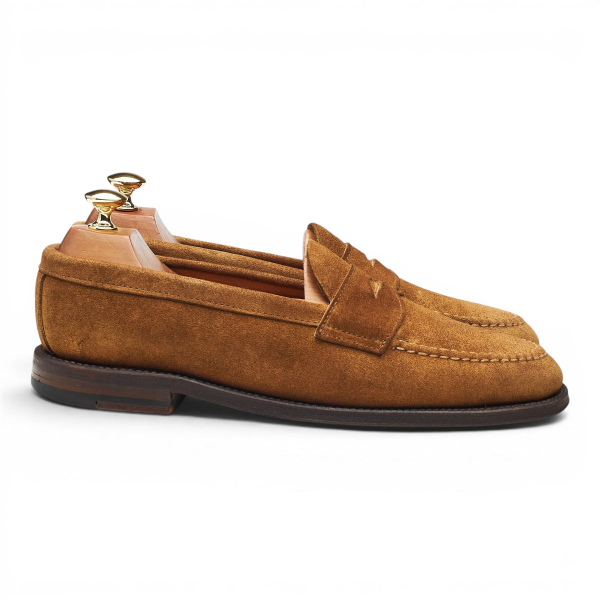 '62437' Snuff Brown Suede Loafers UK 8 US 8.5 D
