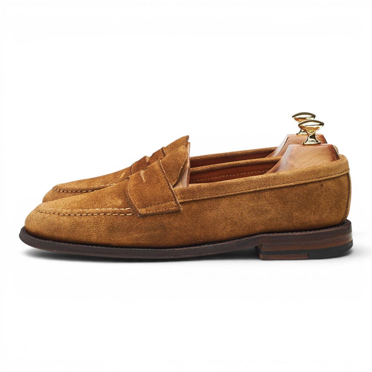 '62437' Snuff Brown Suede Loafers UK 8 US 8.5 D