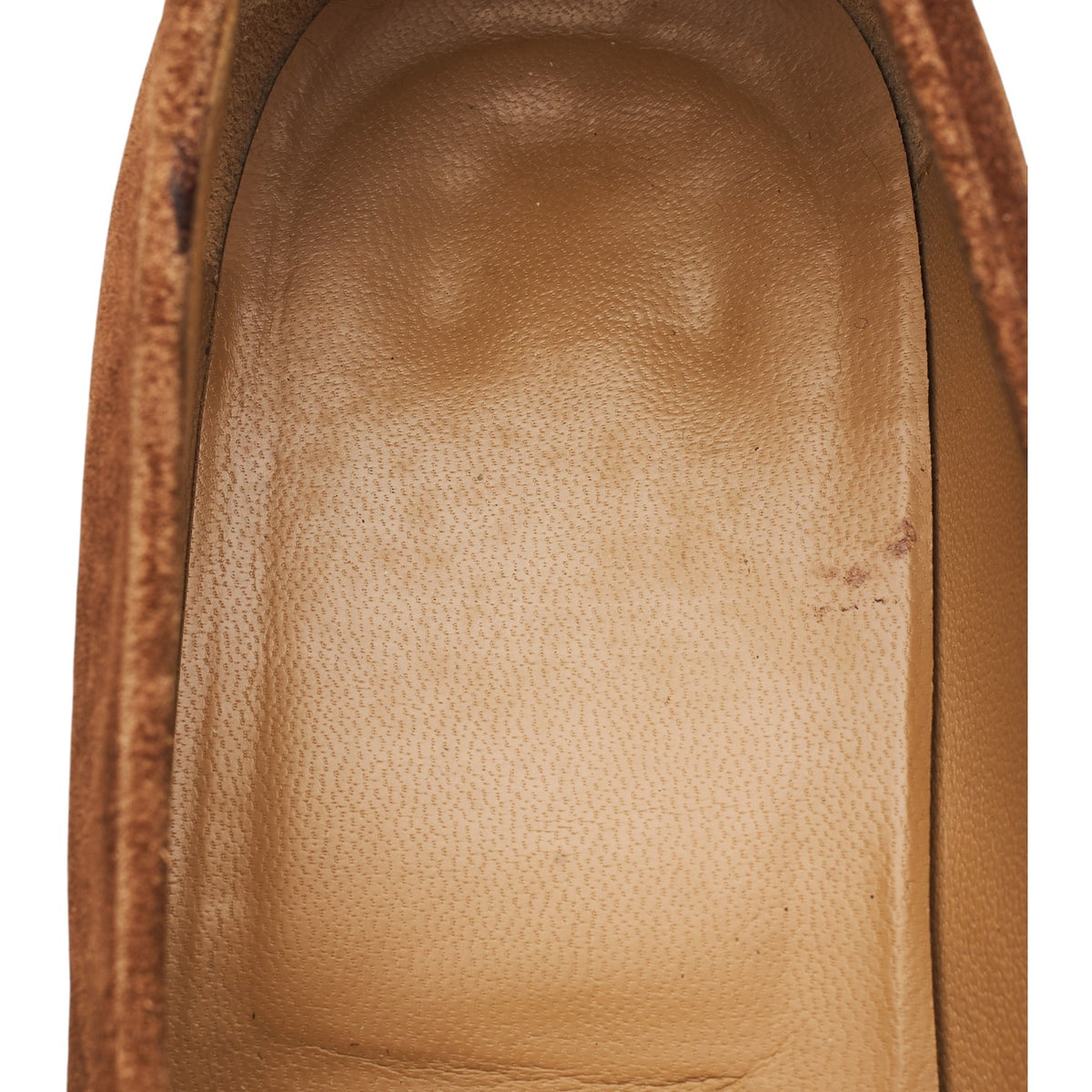 Snuff Brown Suede Loafers UK 6