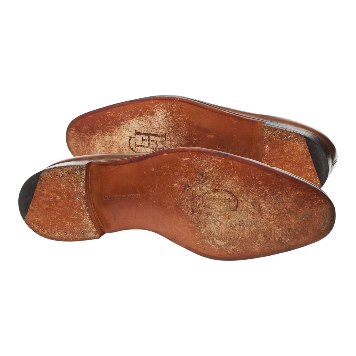 Gieves & Hawkes Brown Leather Oxford UK 9 EE
