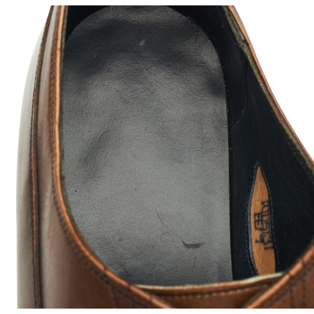 Gieves & Hawkes Brown Leather Oxford UK 9 EE
